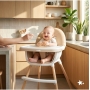Maitinimo kėdutė 3in1 BITEO Beige