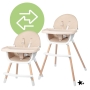 Maitinimo kėdutė 3in1 BITEO Beige
