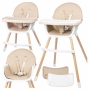 Maitinimo kėdutė 3in1 BITEO Beige