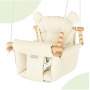 Pakabinamos sūpynės Creamy Beige iki 60 kg.