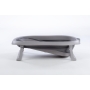 Sulankstoma vonelė BC su termometru ir gultuku Dark Grey