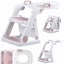 Tualeto sėdynė su laipteliu Baby Ladder Potty Pink