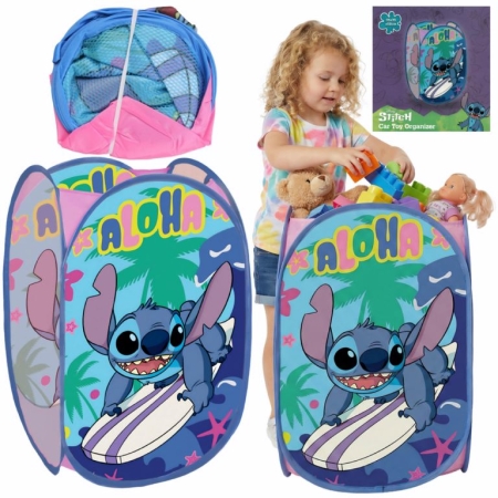 Disney Stitch Pop Up žaislų krepšys