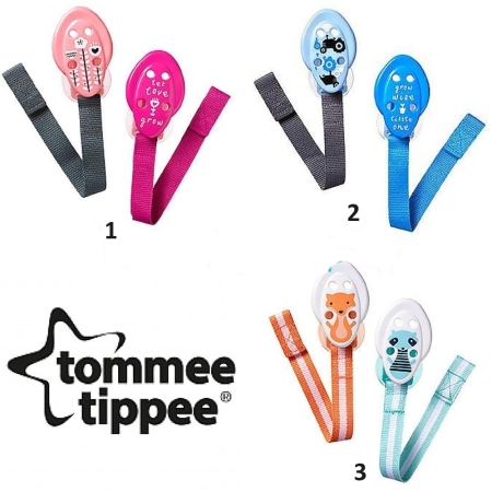 Tommee Tippee segtukai čiulptukui (2 vnt.)