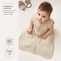 Muslino miegmaišis 70 cm, TOG 0.5, Meyco Baby Soft Sand