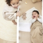 Meyco Baby muslino miegmaišis 70 cm, TOG 0.5, Uni Sand