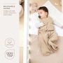 Meyco Baby muslino miegmaišis 70 cm, TOG 0.5, Uni Sand