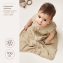 Meyco Baby muslino miegmaišis 70 cm, TOG 0.5, Uni Sand