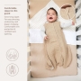 Meyco Baby muslino miegmaišis 90 cm, TOG 0.5, Uni Sand