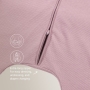 Meyco Baby miegmaišis su kojytėmis Purple Pink 80 cm., TOG 1.0