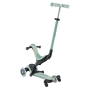 Paspirtukas Globber Go UP DELUXE Lights Ecologic 360 Pistachio