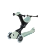 Paspirtukas Globber Go UP DELUXE Lights Ecologic 360 Pistachio