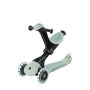 Paspirtukas Globber Go UP DELUXE Lights Ecologic 360 Pistachio