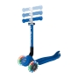 Paspirtukas Globber Junior Foldable Lights Navy Blue