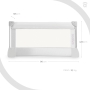 Lovos apsauga Asalvo White 90 cm.