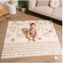 Dvipusis sulankstomas žaidimų kilimėlis Play Zone 150x200 cm