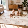 Dvipusis sulankstomas žaidimų kilimėlis Play Zone 150x200 cm