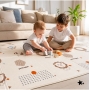 180x200 cm. dvipusis sulankstomas žaidimų kilimėlis Play Zone