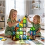 Magnetinės konstravimo kaladėlės 3D su gyvūnais, 82 dalys