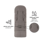 PETITE&MARS Arctic 4in1 Rich Brown žieminis vokelis į vežimėlį ir autokėdutę, 87–110 cm