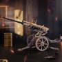 mechaninis 3D medinis konstruktorius Priešlėktuvinė patranka