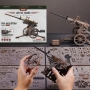 mechaninis 3D medinis konstruktorius Priešlėktuvinė patranka