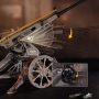 mechaninis 3D medinis konstruktorius Priešlėktuvinė patranka