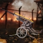 mechaninis 3D medinis konstruktorius Priešlėktuvinė patranka