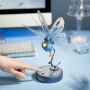 Mechaninis 3D konstruktorius Mėlynas drugelis su LED apšvietimu